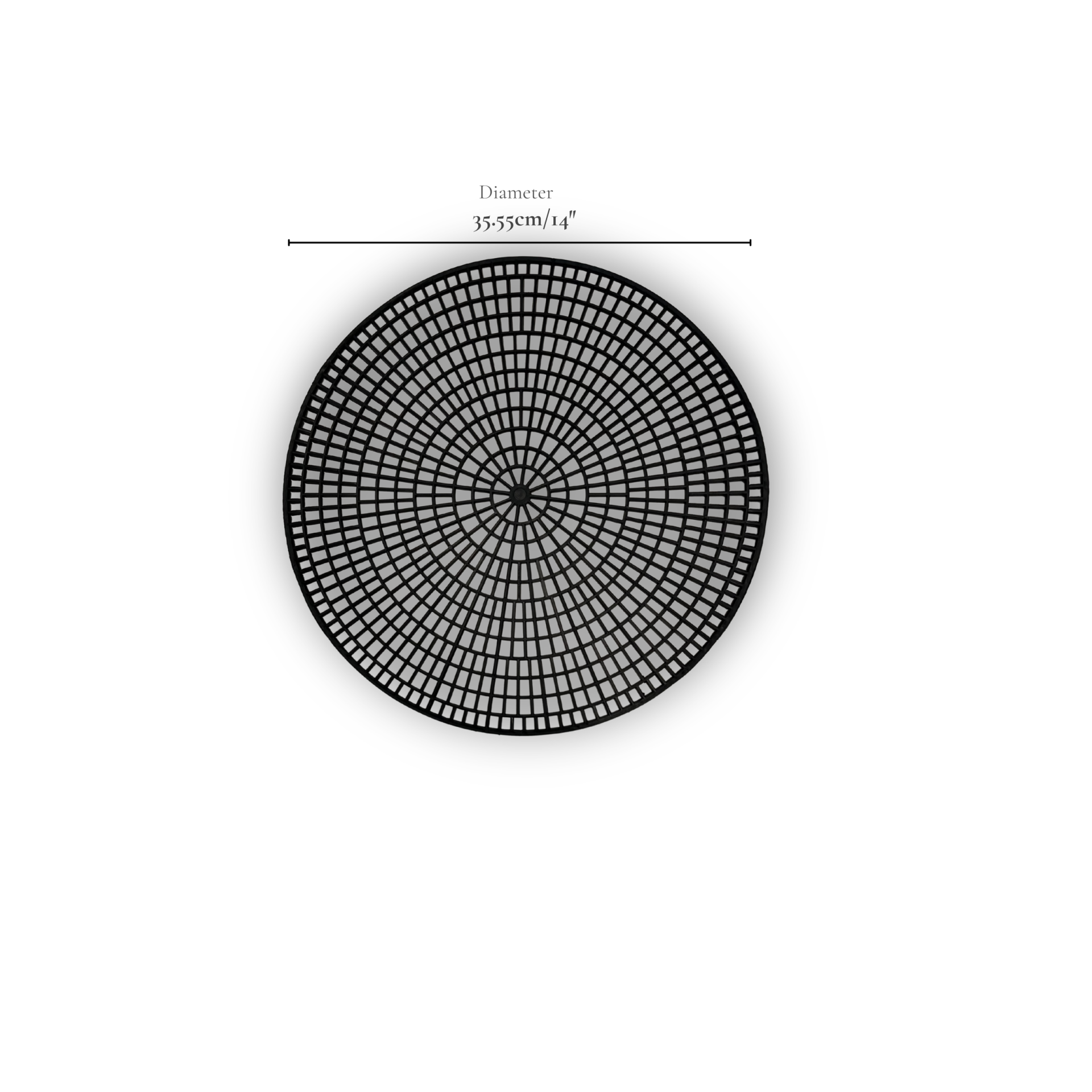 Round Non-Slip Grip Mat – 14" / 16" - Image 3