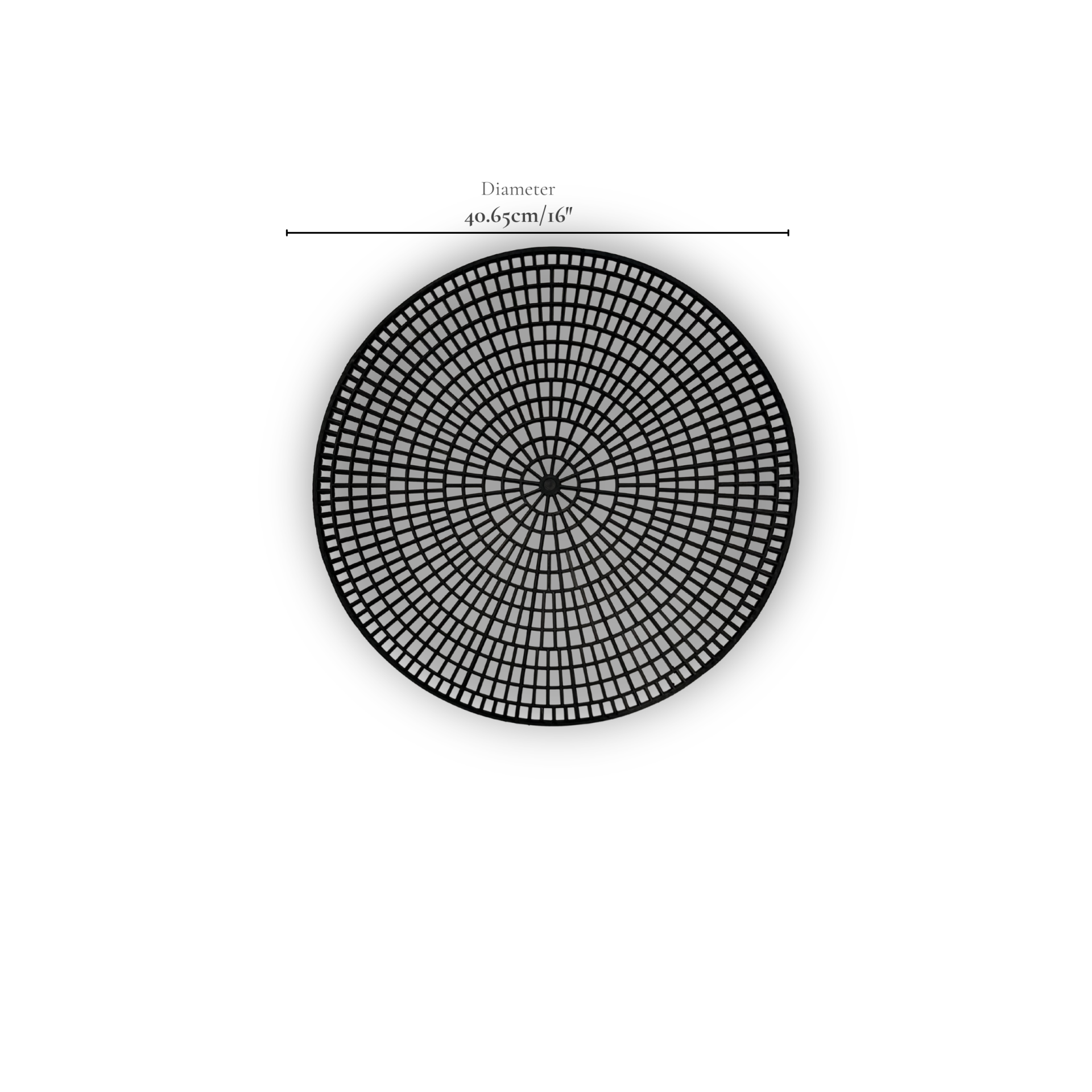 Round Non-Slip Grip Mat – 14" / 16" - Image 2
