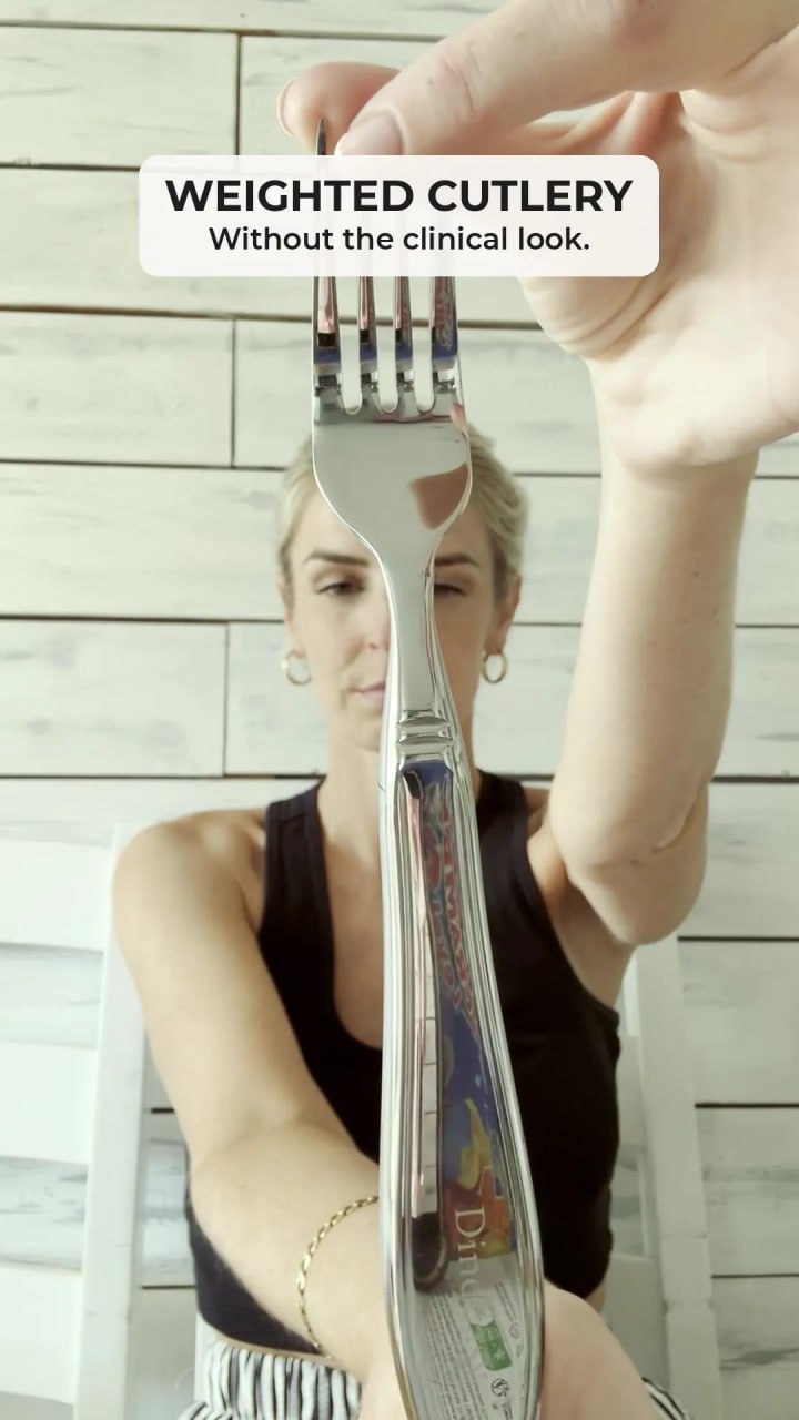 DineEasy weighted cutlery — see the difference weight makes